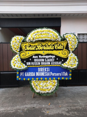 Papan Bunga Duka di Hargorejo
