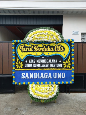 Papan Bunga Duka di Hargorejo