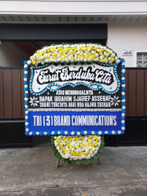 Papan Bunga Duka di Hargorejo